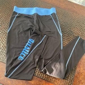 black and blue justice leggings